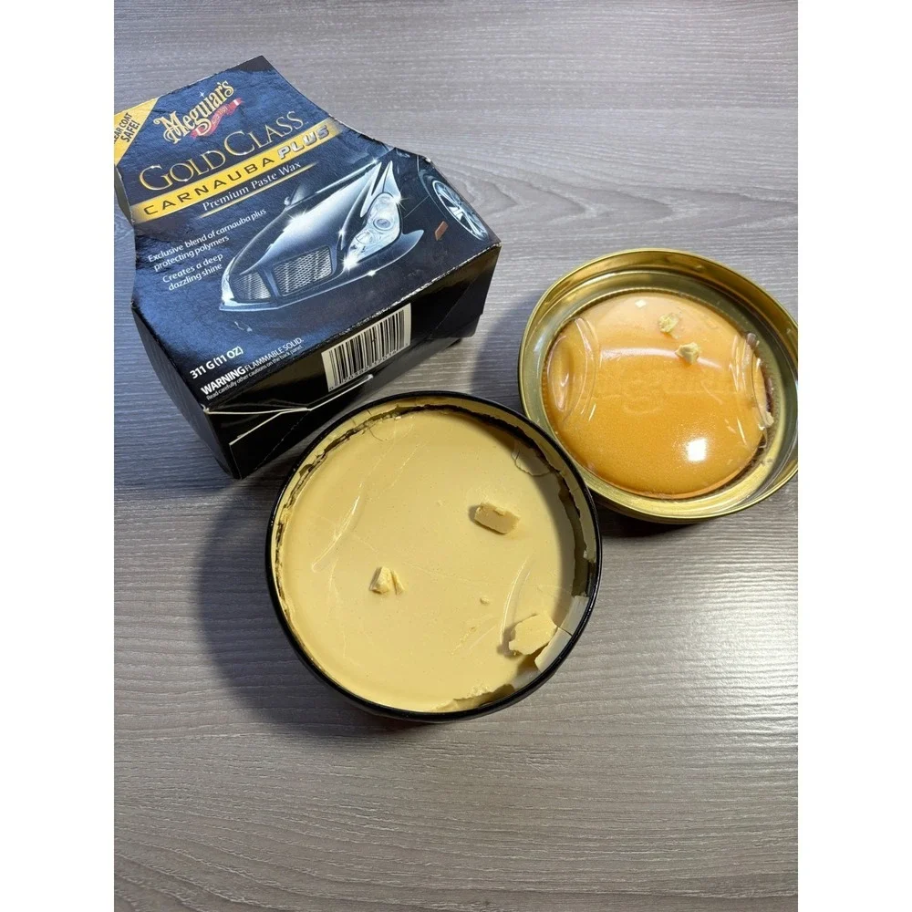 Meguiars‎ Gold Class Carnauba Plus Premium Paste Wax 11oz G7014J with Applicator